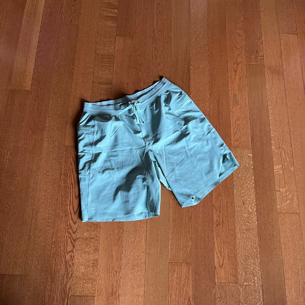 Teal shorts